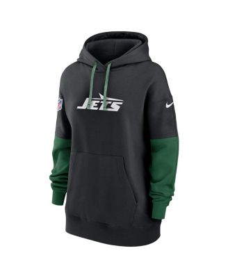 Women's Black New York Jets Sideline Essential Hoodie