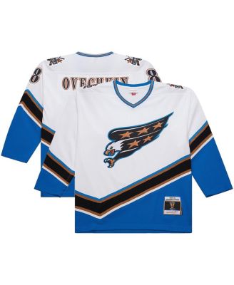 Mitchell & Ness - Men's Alexander Ovechkin White Washington Capitals Big Tall 2005/06 Power Play Jersey