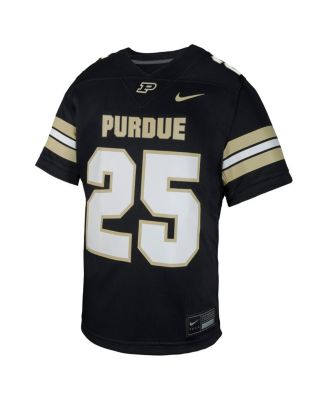 Big Boys and Girls Black Purdue Boilermakers Untouchable Replica Game Jersey