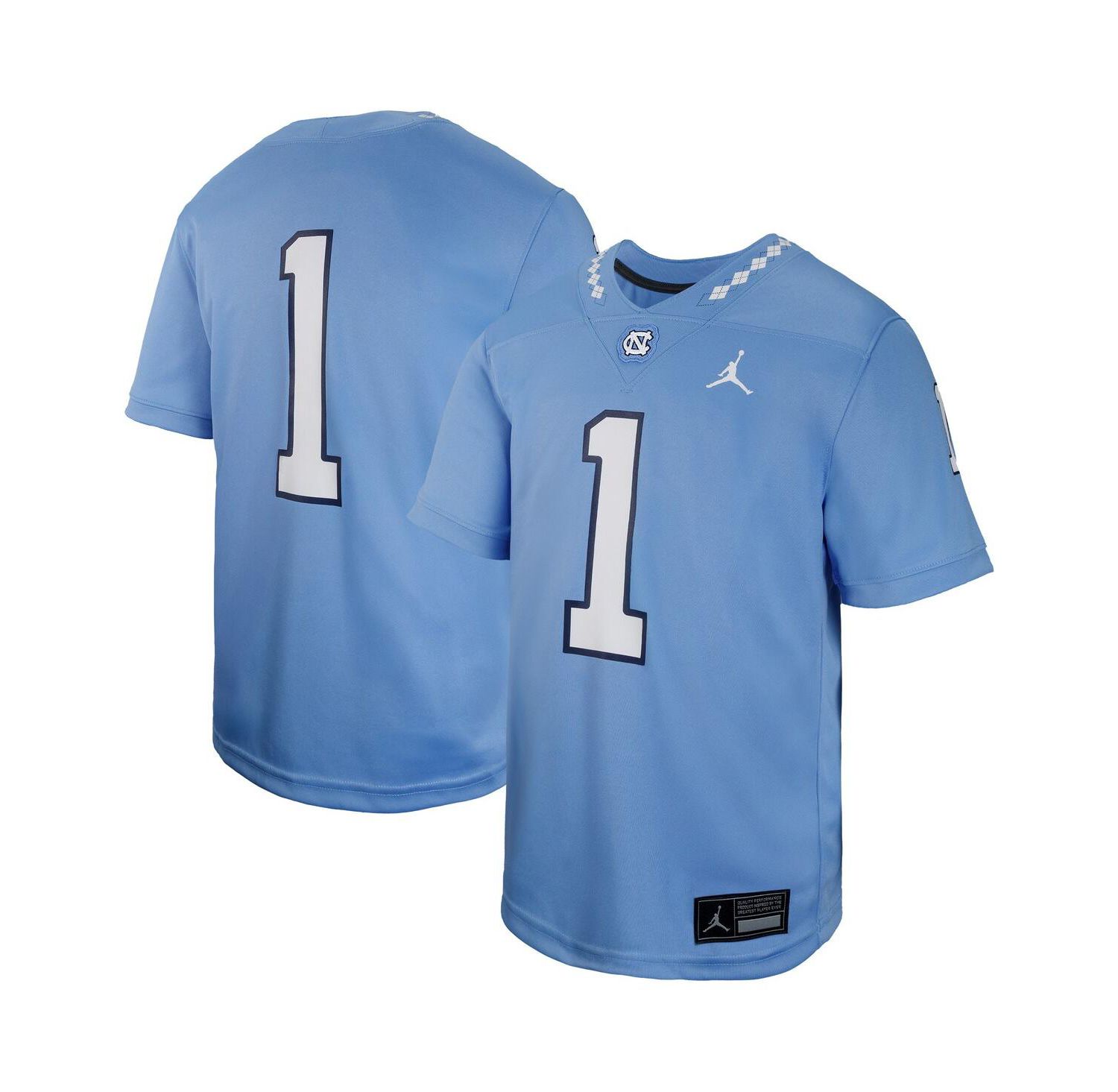 Big Boys and Girls Carolina Blue North Carolina Tar Heels Untouchable Replica Game Jersey