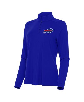 Women's Royal Buffalo Bills Intent Quarter-Zip Sweatshirt