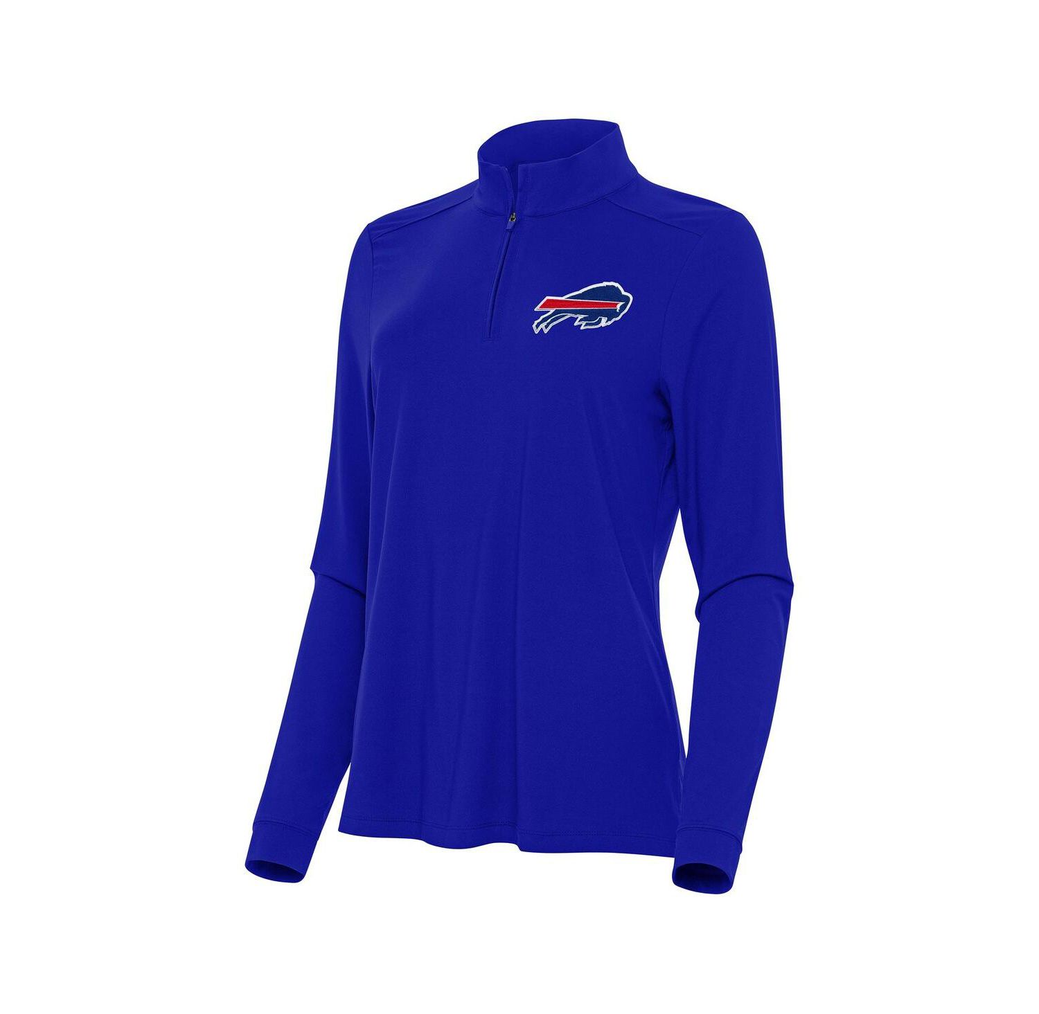 Women's Royal Buffalo Bills Intent Quarter-Zip Sweatshirt