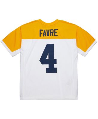 Men's&nbsp;Brett Favre White Green Bay Packers 1994 Legacy Replica Jersey
