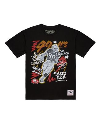 Mitchell & Ness Men's Jerry Rice Black San Francisco 49ers Chalked Up ...