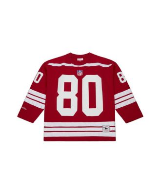 Men's&nbsp;Jerry Rice Scarlet San Francisco 49ers Maxed Out Fashion Hockey Jersey