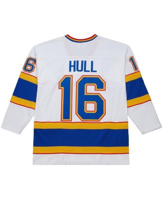 Men's&nbsp;Brett Hull White St. Louis Blues 1990-91 Power Play Jersey