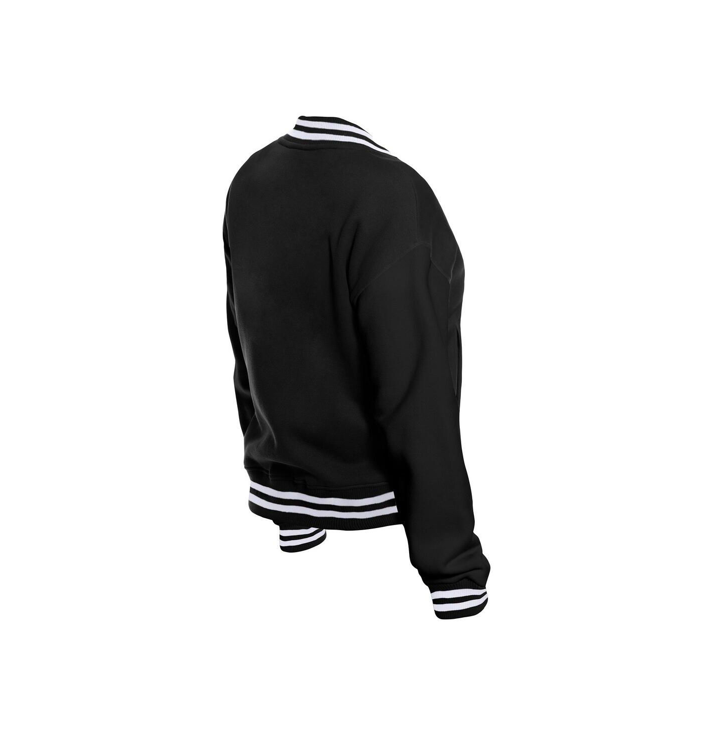 Женская куртка New Era Black Pittsburgh Steelers Throwback Fleece Full-Snap — фото 3