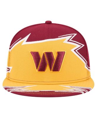 Men's Burgundy/Gold Washington Commanders Break 59FIFTY Fitted Hat
