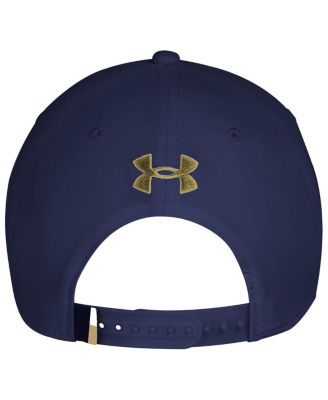 Men's Navy Notre Dame Fighting Irish Sideline Drive Rope Adjustable Hat