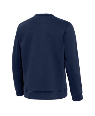 Men's Navy Detroit Tigers Relevant Lightweight Pullover Sweatshirt