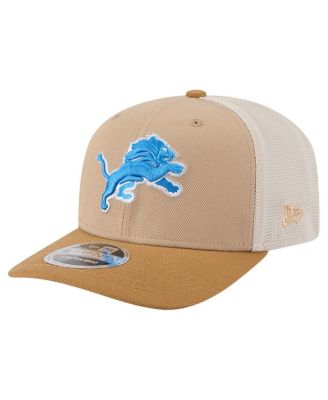 New Era - Men's Light Beige Detroit Lions Two-Tone Trucker 9SEVENTY Adjustable Hat