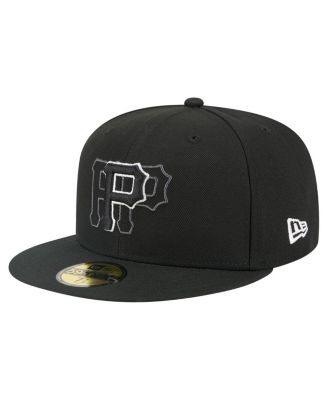 New Era - Men's Black Pittsburgh Pirates Tri-Hit 59FIFTY Fitted Hat