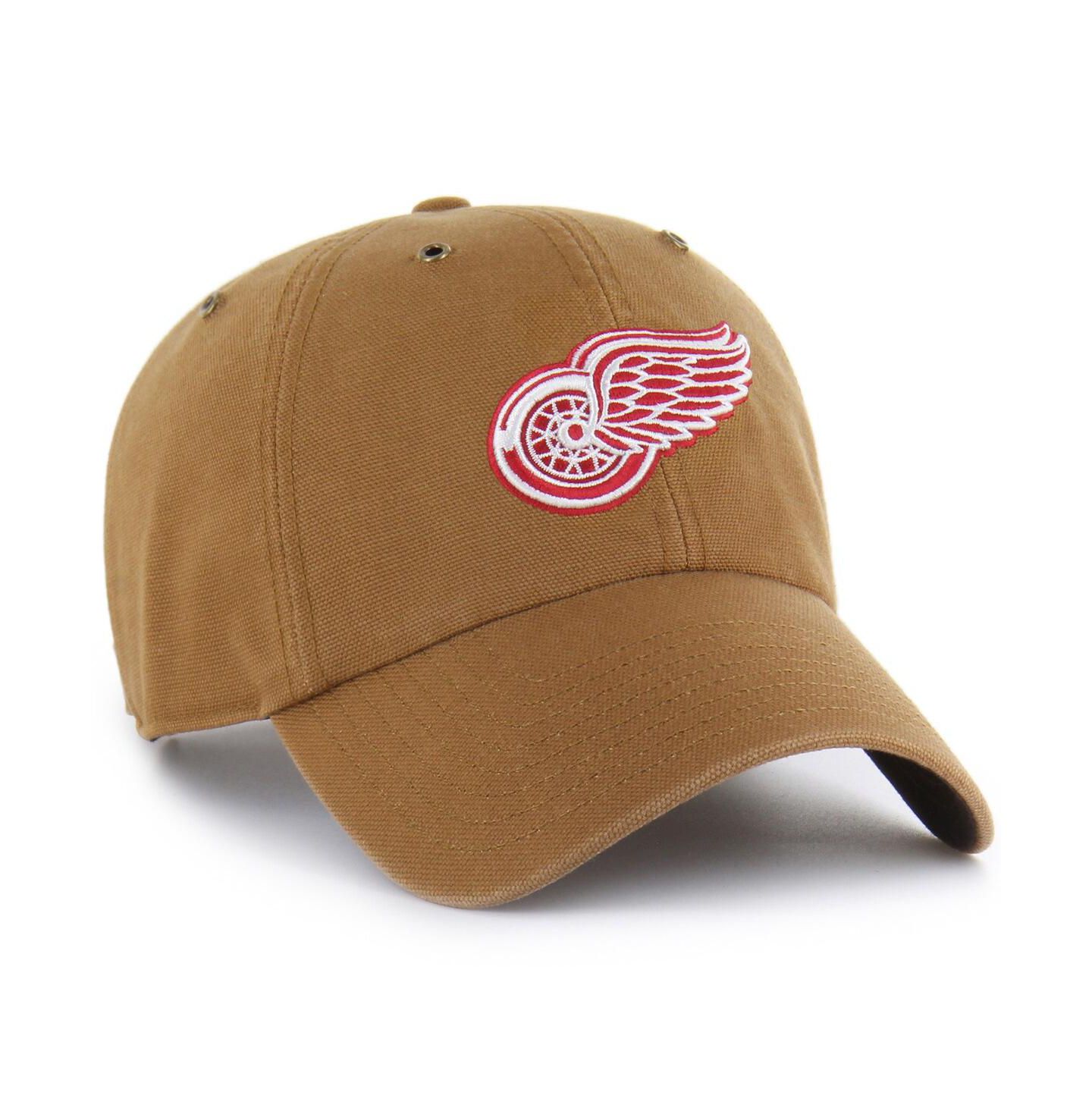 Мужская кепка '47 Brand Carhartt x Brown Detroit Red Wings Clean Up Adjustable Hat — фото 2