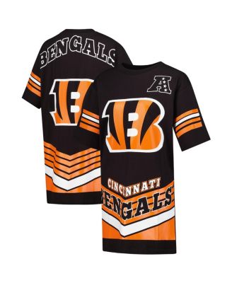 Women's Black Cincinnati Bengals Perfect Score Vintage T-Shirt Dress