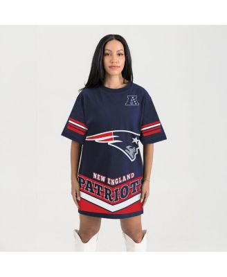 new england patriots dress shirt Men's Cutter & Buck Navy New England Patriots Big & Tall Easy Care Stretch  Gingham Long Sleeve Button-Down Dress Shirt