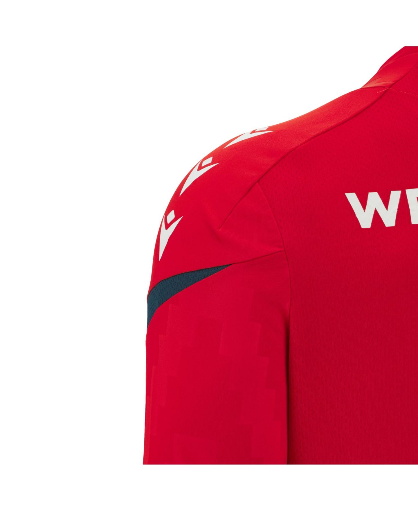 Мужской топ Macron Red Wrexham Training Jersey — фото 5