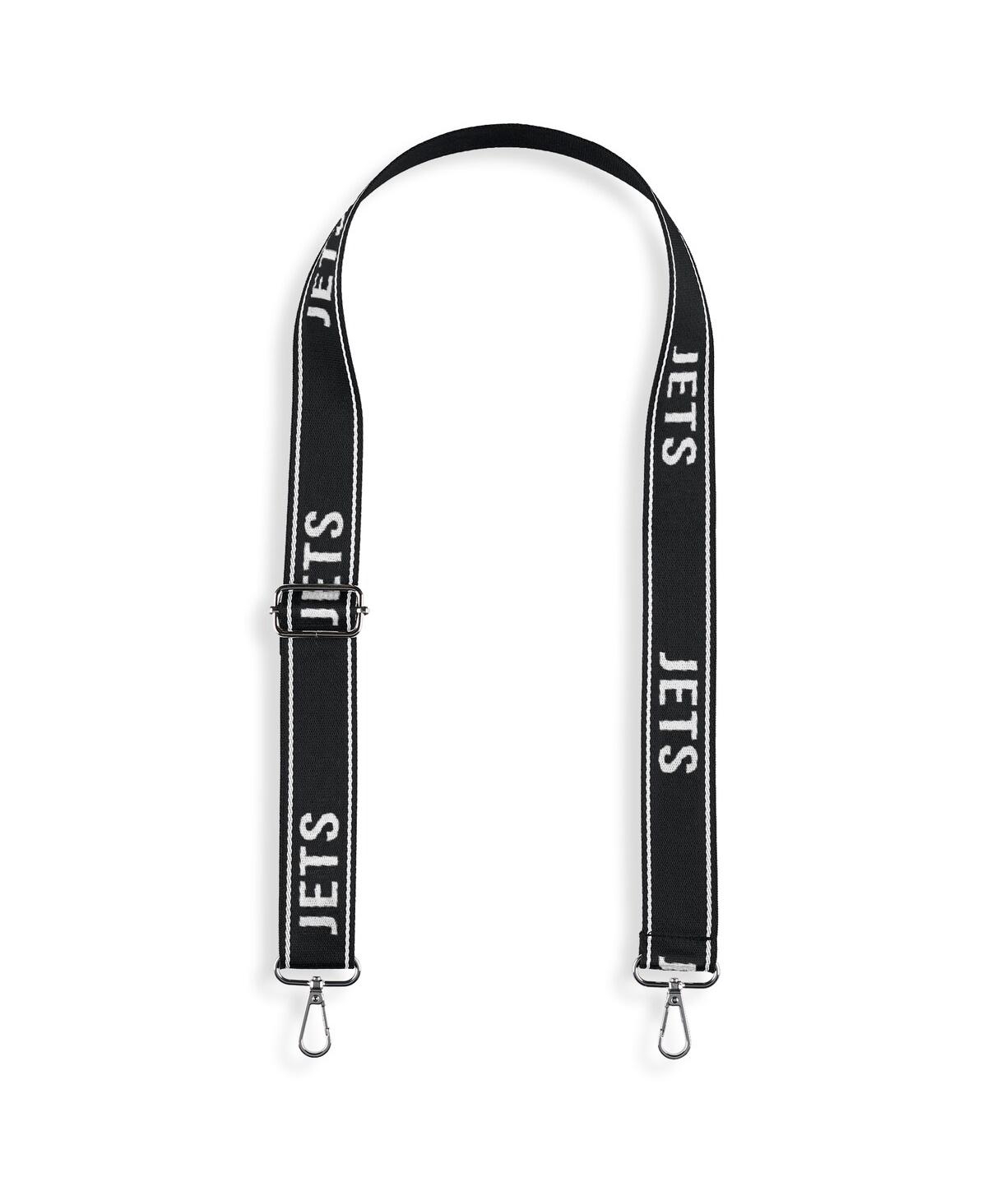 Wear By Erin Andrews New York Jets Stadium Team Color Trim With Tote Bag In Transparent