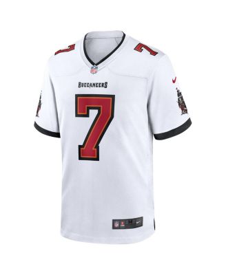 Men's Bucky Irving White Tampa Bay Buccaneers Game Jersey