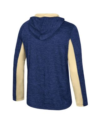 Men's Navy Midshipmen Always Sunny Quarter-Zip Hoodie