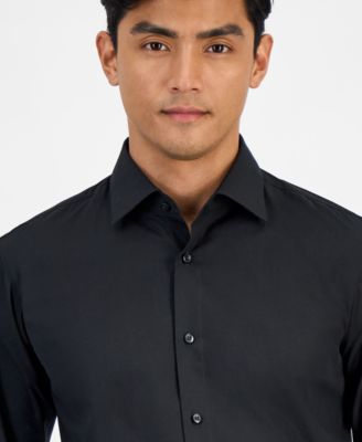 Hugo Boss Men's Valerio Long Sleeve Button-Front Geo Print Shirt