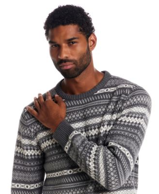 Men's Fair Isle Crewneck Sweater