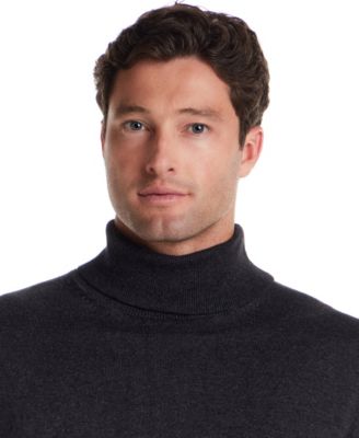 Men's Cotton Cashmere Turtle Neck Sweater