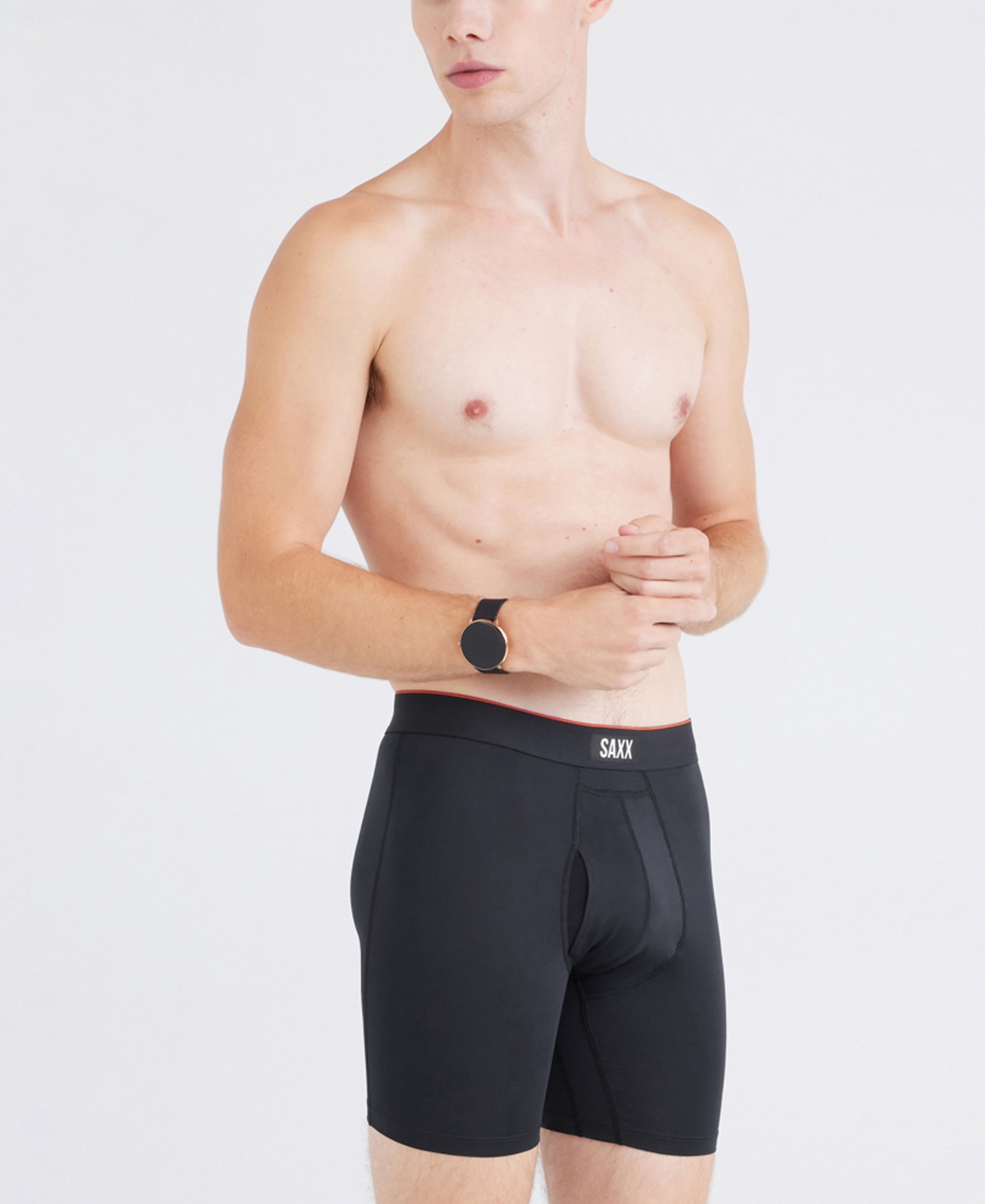 Saxx Men's Multi-sport 2-pk. Solid Mesh Boxer Briefs