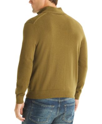 Men's Navtech Classic-Fit Solid Quarter Zip Sweater