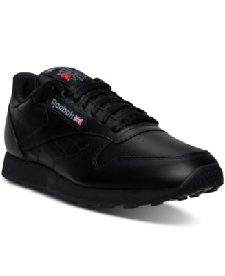 Reebok Men's Classic Leather Casual Sneakers From Finish Line - Macy's