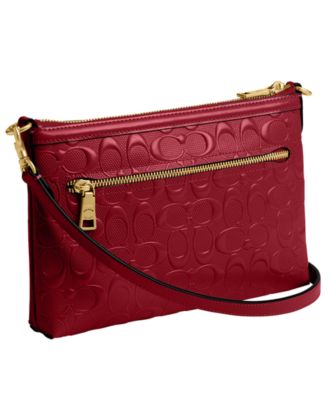 Legacy Small Signature Patent Leather Crossbody Bag