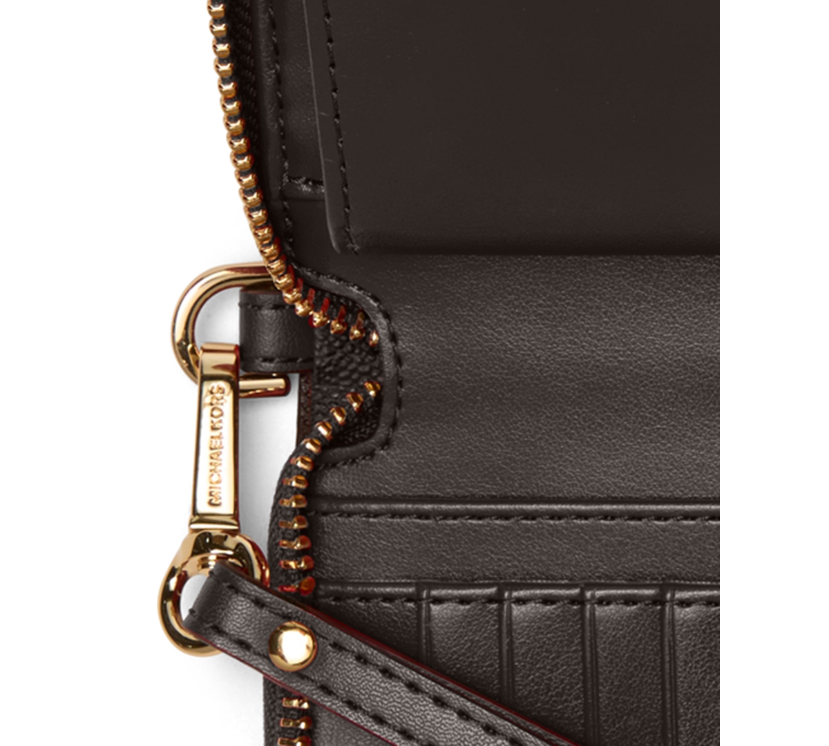 Michael Kors Michael  Jet Set Travel Continental Wallet In Brown