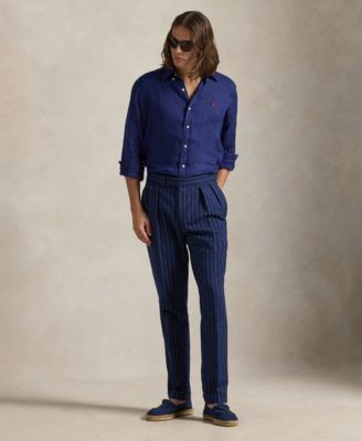 Men's Classic Fit Linen Shirt	