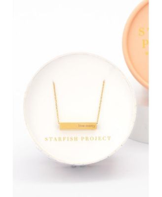 Walk Humbly Bar Necklace