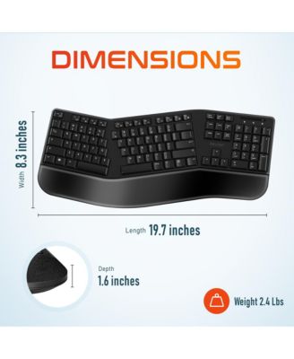 G20 Wireless Ergonomic Keyboard & Optical Vertical Mouse Set (DKMKITERG20-WB)
