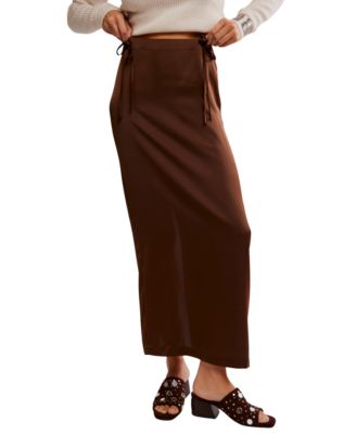 Free People - Women's Rosetto Column Midi Skirt