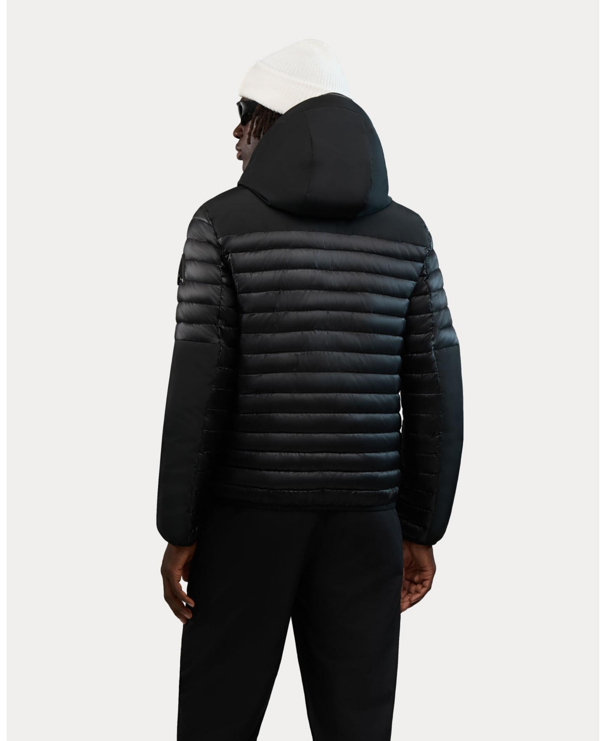 Alpenhaus Cliff Lightweight Packable Puffer In Black