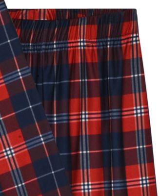 Boys' 6-18 Plaid Shirt and Pants Pajama, 2-Piece Set
