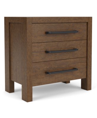 Davie 3-Drawer Nightstand