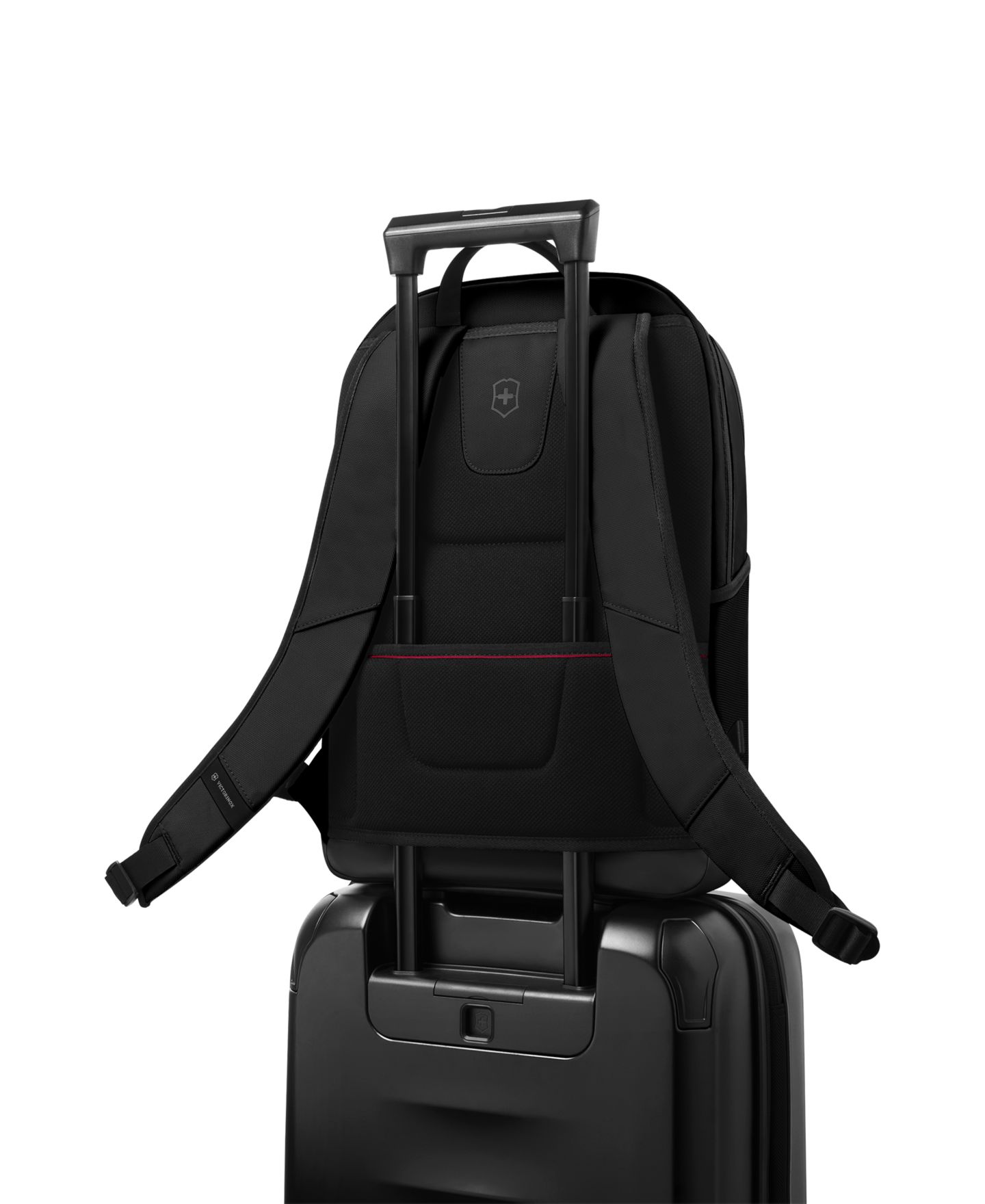 Женский современный компактный рюкзак Victorinox Altmont, цвет: Чёрный — фото 3
