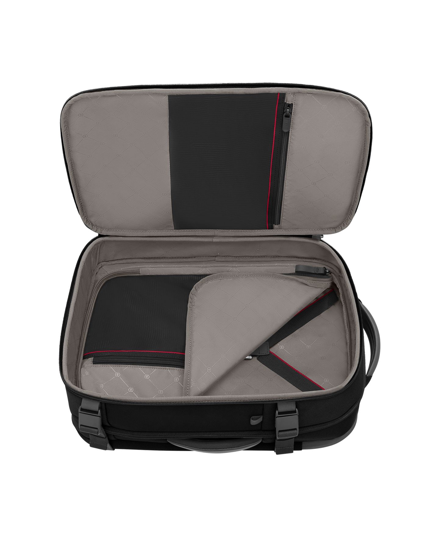 Дорожная сумка для ручной клади Victorinox Werks Traveler 7.0, цвет: Чёрный — фото 5