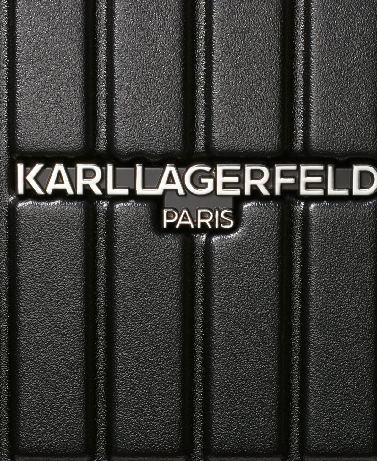 Karl Lagerfeld Sentimental Voyage 21" Upright Luggage In Black