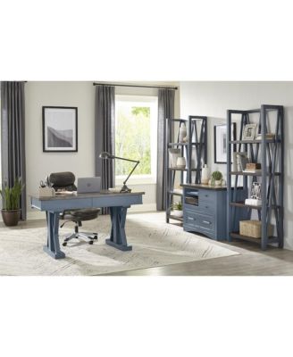 Parker House Americana Modern - Denim Etagere Bookcase