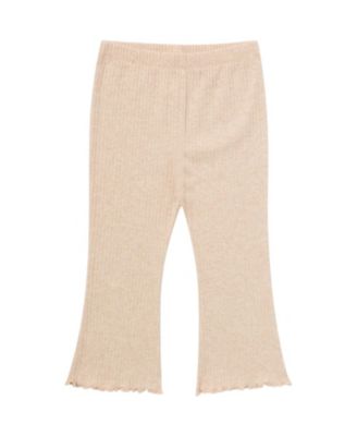 Toddler Girls 3-Pack Textured Flare Leggings