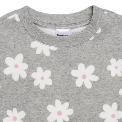 Baby Girls 2-Piece Fleece Outfit Set Daisies