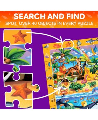 2x3 FT Giant Search and Find Above & Beyond Floor Puzzle for Kids Ages 4-8