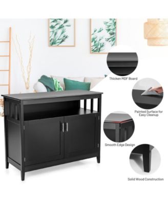 Modern Practical Wooden Kitchen Lockers with Large Storage Space