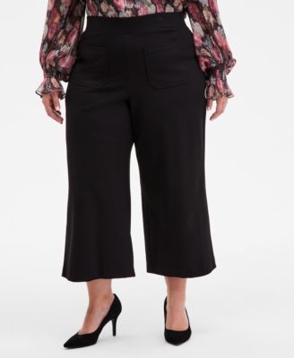 Plus Size Stretch Bootcut Pants