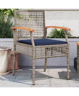 Garden Chair Grey and brown