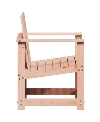 Garden Lounge Set Natural Wood Solid Douglas Fir wood Medium