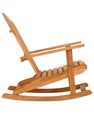 Garden Rocking Adirondack Chair Teak Solid teak wood Medium